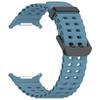 Ocean Sport Silicone Band NO Gaps Curved End Band Sweatproof Watch Strap Sports Wrist Band for Samsung Galaxy Watch 7 Ultra 47mm