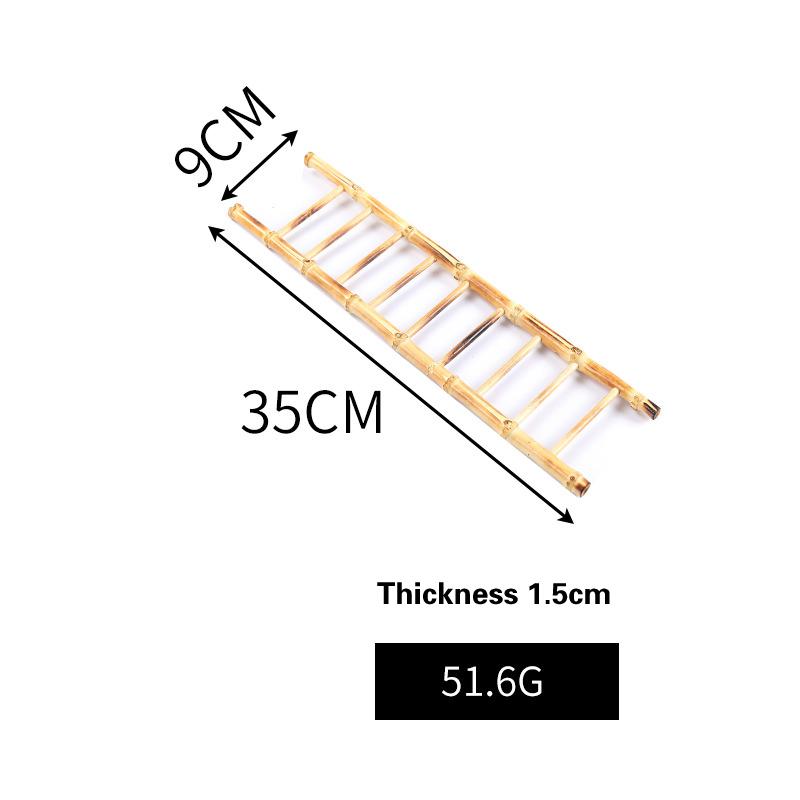 Japanese sashimi decorations Sushi bamboo chops Artistic conception flowers plants Seafood pose making sushi boat rice mold-B