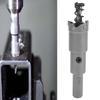 Cemented Carbide Hole Saw Cutter   Hard Alloy Drill Bit Opener for Metal Thick Plate Aluminum Alloy