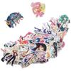 Sailor Moon Comic Wasserdichtes Aufkleber-Set für Handy und Laptops 75-teiliges Set Koffer, Fahrräder, Helme, Computer, Telefone,