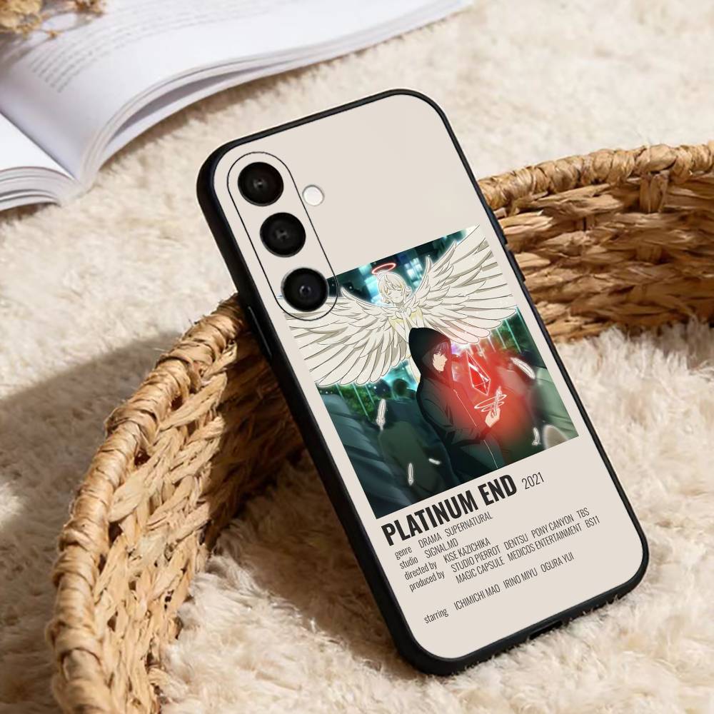 Platinum End M-Mirai Phone Case For Samsung Galaxy A91,80,73,72 ,71,53,52,32 ,31,22,21s,20,Soft Black Case
