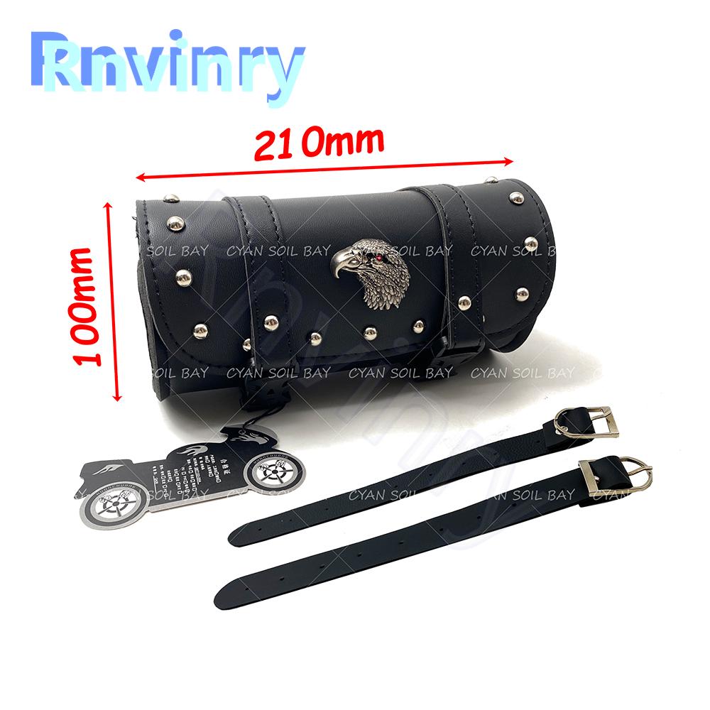

1pcs For Harley Sportster XL883 XL1200 Universal Motorcycle Saddlebag Model Side PU Leather Luggage Storage Tool Pouch