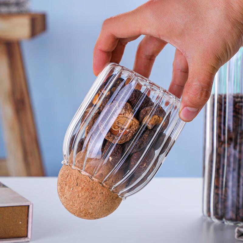 Japanese Style Airtight Glass Storage Canister
