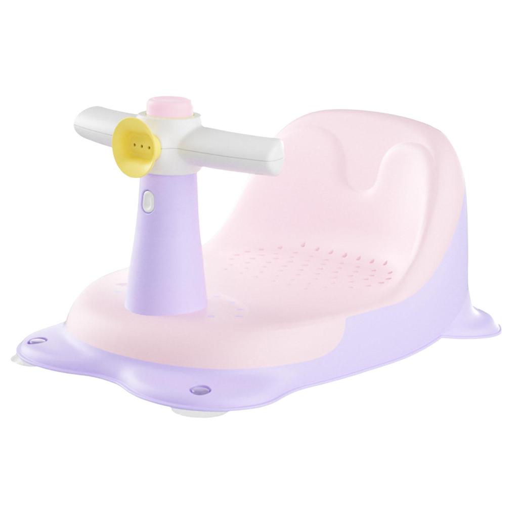 Household Baby Bath Seat Bath Chair Bath Mat for Children 6-18 Months