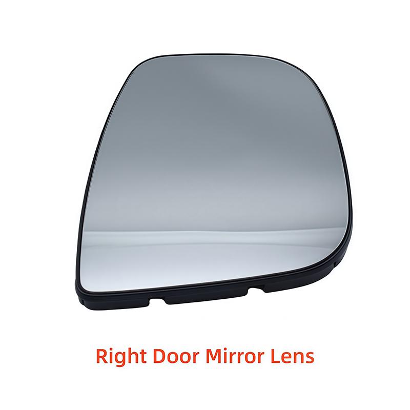 Right Door Mirror Lens For Peugeot PARTNER 2013 Car Rearview Accessory Styling Upgrade Plated Exterior ABS Plastic Decoration