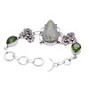 Prehnite Peridot Gemstone Handmade Bracelet Jewelry BR 193
