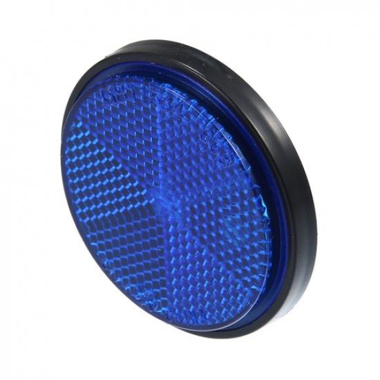 Round Shape Reflector for Motorcycle Garbage Cans Car Truck Universal Item of 2