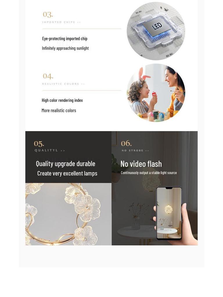 Nordic Crystal Bedside Pendant Lamp - Creative and Simple Lighting for Bedroom, Bar, Study, or Restaurant.