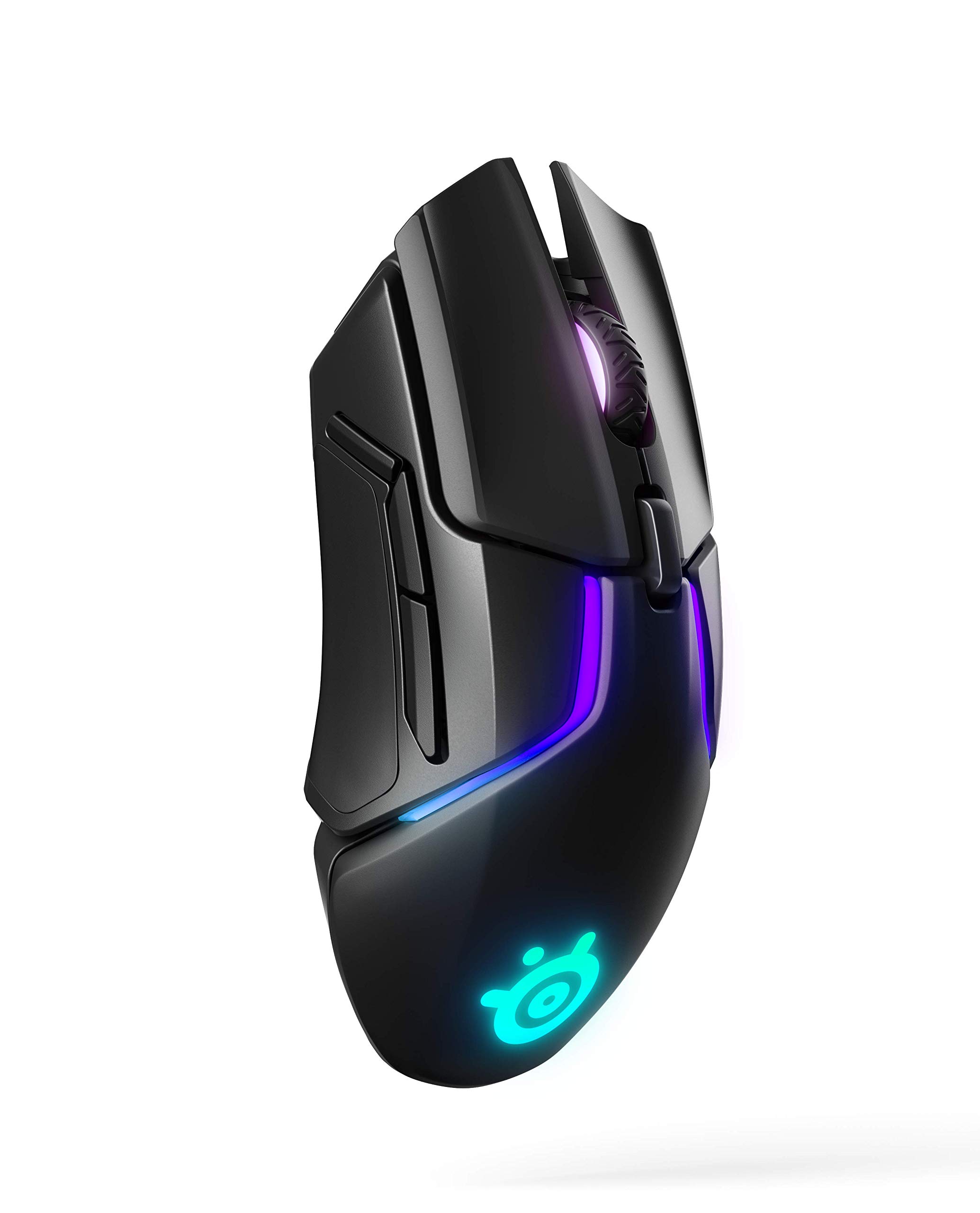 

SteelSeries Rival 650 Quantum Wireless Gaming Mouse Rapid Charging Battery CPI Dual Optical Sensor Low Distance 256 Weight Configurations 8 Zone RGB чорний