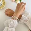 Nouveau Bracelet Montre Couleur Bonbon Fait Main Montres Réglables Pendentif Perlé Montre à Quartz Femmes Filles
