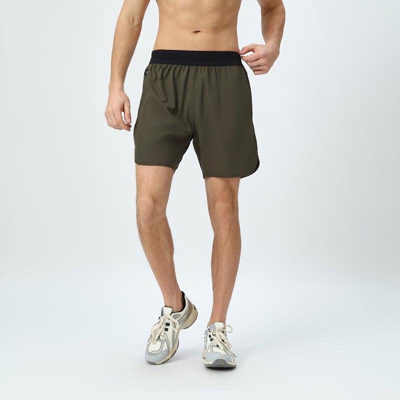 

Летние спортивные шорты быстросохнущие для трансграничной торговли: Легкий, Дышащий, Свободный крой для бега, фитнеса и активного отдыха с молнией. Extra Large армия зеленый