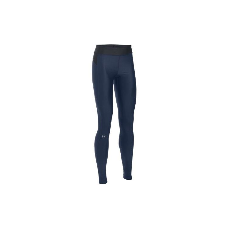 (WMNS) Under Armour HeatGear Legging Navy Blue Women s 1297910-410 XS