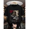 Boys Fashion Children's T-shirt Casual Skate OUT Print Children's Cute Short Sleeve T-shirt All-match Casual Tops