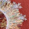Sequin Christmas White Snowflake Headbands Plastic Non-slip New Year Hair Hoop Exquisite Wear-resistant Cosplay Headbands