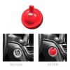 Push to Start Button Cover Sticker Auto Engine Ignition Switches Protector Cover Button Start Button Decals for Car