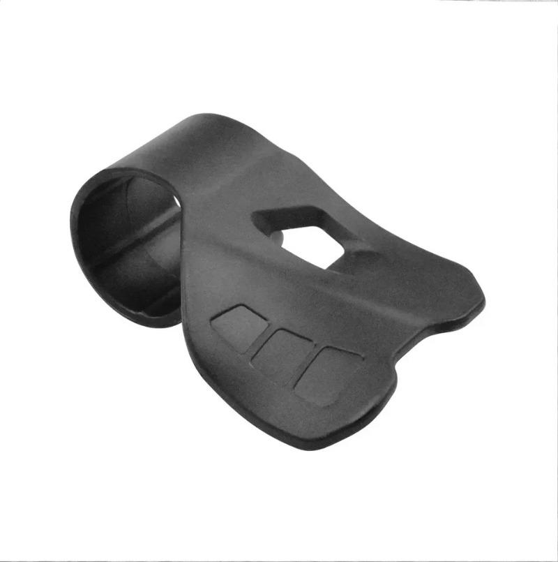 Anti-slip motorcycle throttle clamp, handlebar grip booster, effort-saving auxiliary control accessory, one set