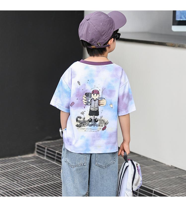 Boys' Summer Clothes 2026 New Summer Set, Stylish Children's Cool and Handsome Short Sleeved Summer Two-piece Set for Boys