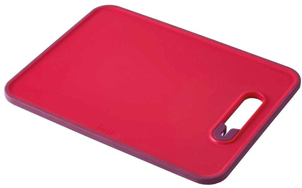 

Разделочная доска Joseph Joseph с точилкой для ножей Серия New Idea S Размер Красный 601084 [Оригинальный продукт] Slice&Sharpen красный