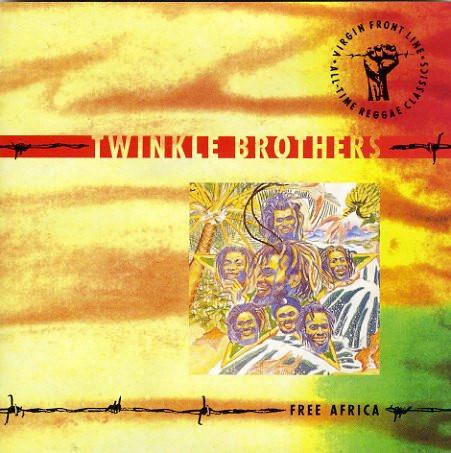 

CD TWINKLE BROTHERS Free Africa CDFL9008 Front Line Vir 1990 UK Europ Reggae Ska Dub Used