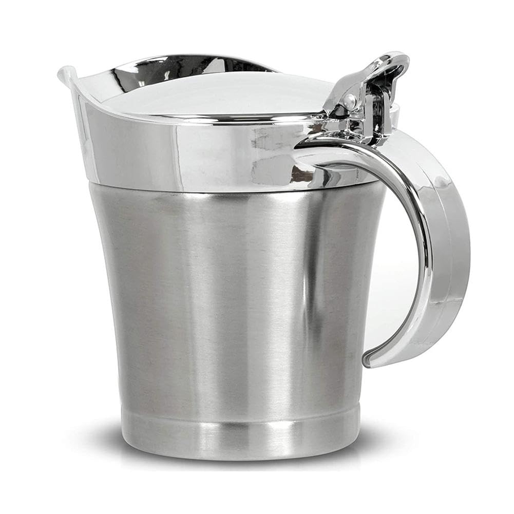 800ml With Lid, Stainless Steel Insulated Jug, Double-walled Jug, Thermal Warmer & Ladle, Keeps Food Warm Or Cool