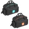 DJ Cable File Bag Large Capacity DJ Bag with 4 Detachable Dividers Travel Musicians Gig Bag for Sound Equipment DJ Gear Musician