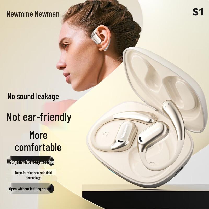 Newman S1 Open-Ear Bone Conduction Bluetooth Sports Headset