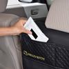 SEIWA Car Kick Guard Protects Seats from Storage Rear Black HELLO KITTY KT514, Stain, Pocket, Seat, & Gold,
