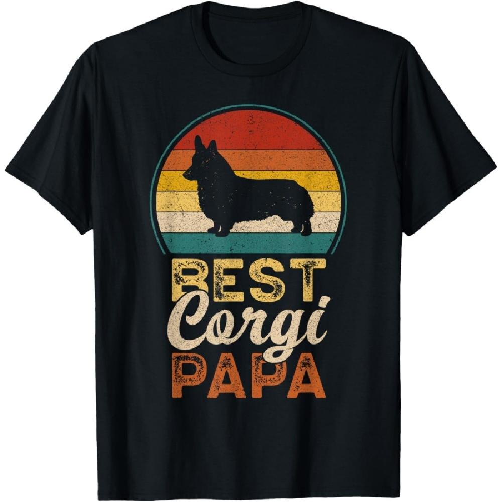 

Best Corgi Papa, Father s Day, Dad, Welsh Corgi Grandpa T-Shirt S