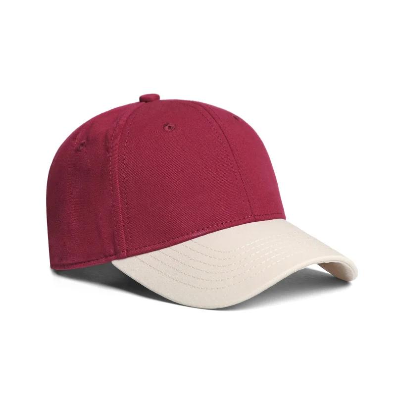 Baseball Lässig Farbkontrastblockierung Einfach Damen Herren Für Neutrales Geschlecht Frische Kappen Schirmmützen Atmungsaktiv Outdoor Ins Sonnenschutz Vielseitig