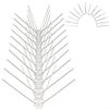High Quality Birds Spikes Deterrent Cover 1/4/12pcs Adapter