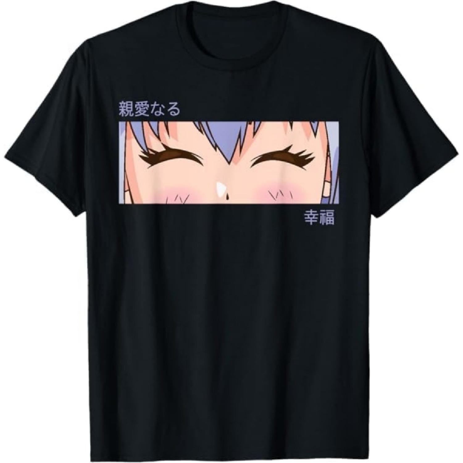 

Anime Girl Eyes - Japan Culture Art - Japanese Aesthetic T-Shirt Mali Mens Womens Tank Top Sweatshirt Hoodie Longsleeve 1920 Black XXXXXL різнокольоровий