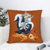 Bambi and Friends Throw Pillow Cover Polyester Cushions for Sofa  , Custom Pillowcase