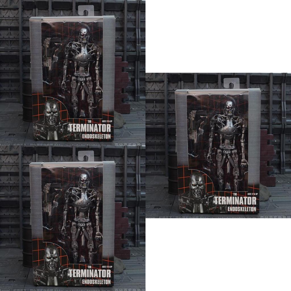 Prémiová Kvalita Terminator Endoskeleton T-800 Akční Figurka S Plazmovou Puškou Nová V Krabici