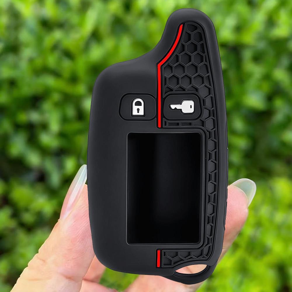 New Styles Keychain For TW9010 Silicone Case For Russian 2-way Alarm System Alarm Key Fob For Tomahawk TW9010 9010