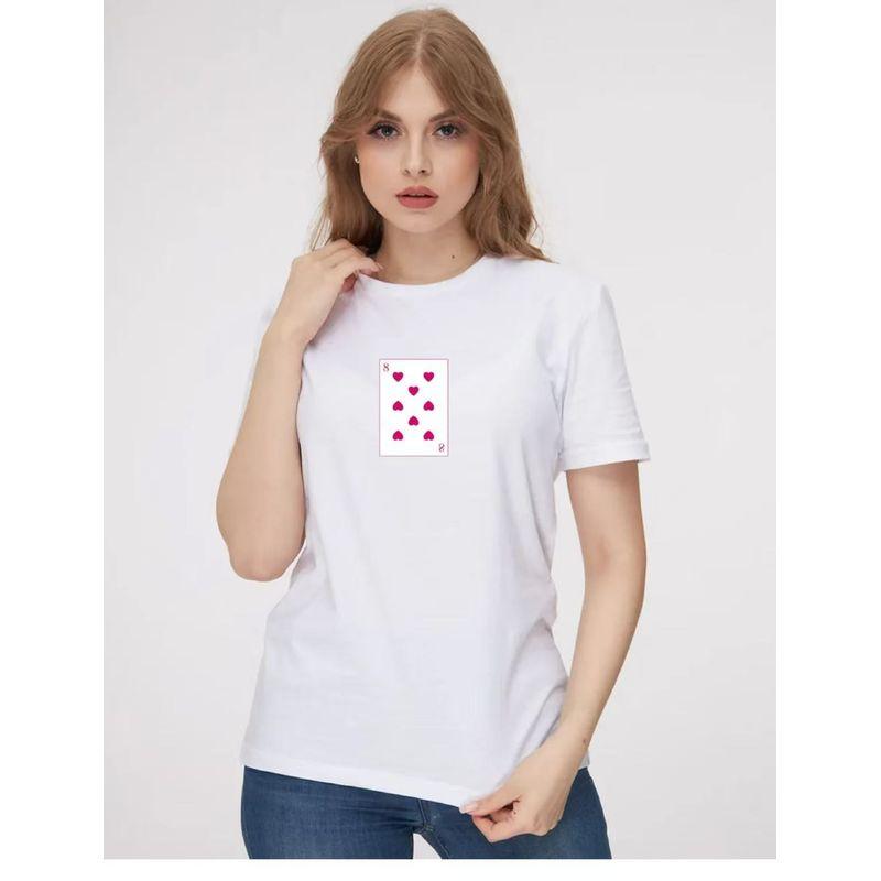 Western Style Fashion Casual Loose Print Short Sleeve T-shirt Top Printed Cotton T-shirt Top