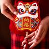 Embroidery 2026 Lucky Bag Chinese Style Zodiac Horse Ornaments Red Envelope Bag  Spring Festival