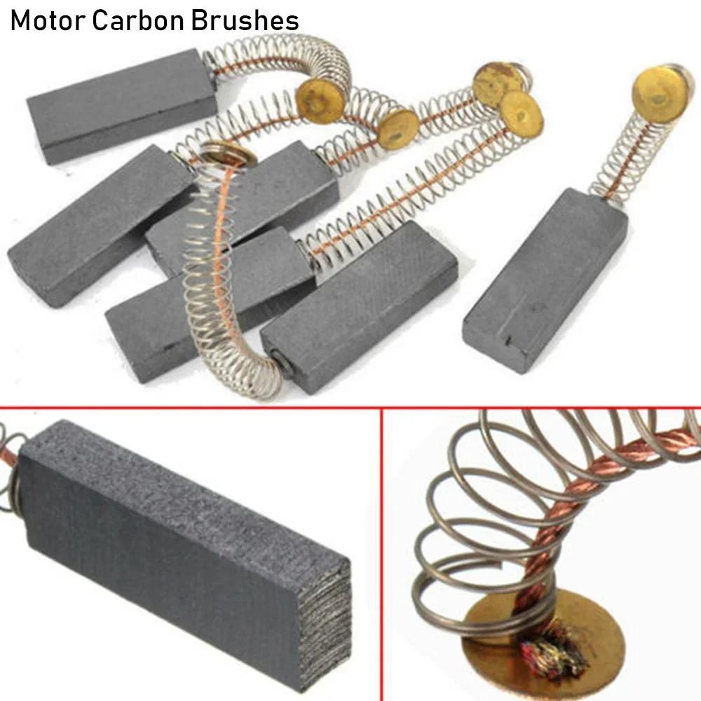 10Pcs High Quality Mini Drill Rotary Tool Carbon Brushes Electric Grinder Replacement Motors Spare Parts