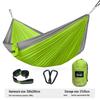 Outdoor Camping Parachute Nylon Double Hammock - Oversized and Colorful
