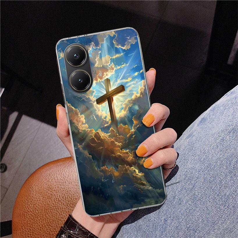 

Jesus Bible Phone Case For Xiaomi Poco X7 X6 X5 Pro F7 Ultra Redmi 15C 15 13C 13 12C 12 10 10A 10C 9 9A 9C 9T Cover Poco X7 X6 X Redmi 10 5G