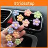 Cute Cartoon Flower Car Air Vent Decoration Aromatherapy Perfume With Long-lasting Light Fragrance