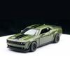 Simulation Challenger Alloy Srt Hellcat Sports Car Model Toy For Display