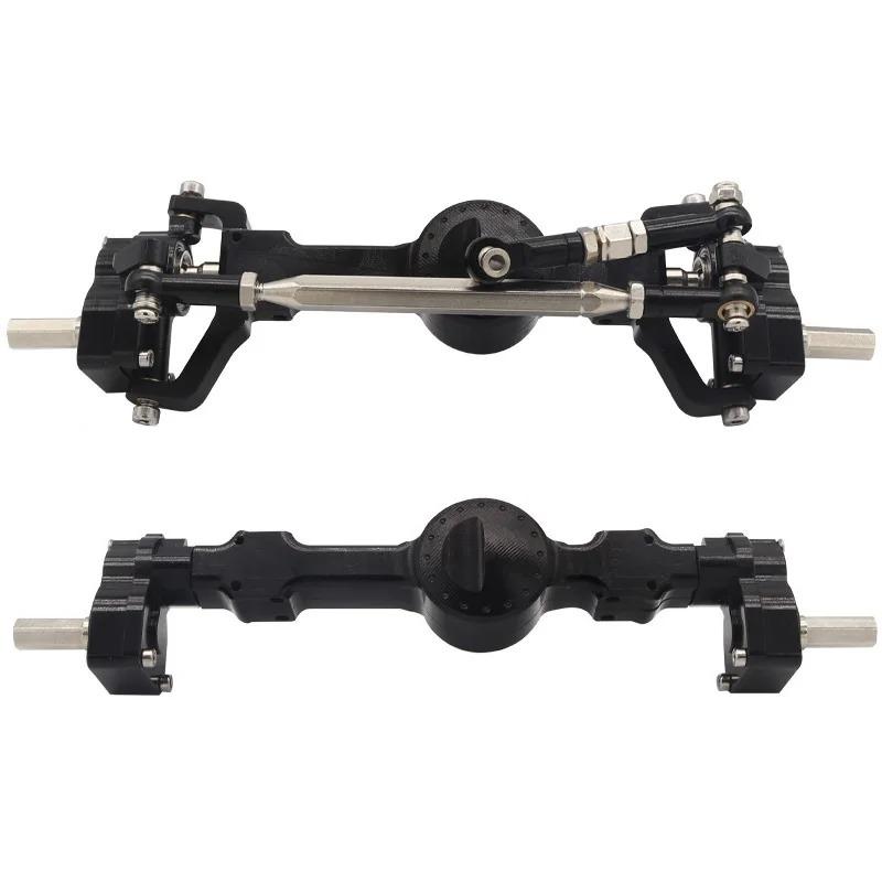 MN99S MN D90 D91 D96 MN98 MN45 CNC Metal Front and Rear Portal Axle Set 1/12 RC Car Upgrade Parts