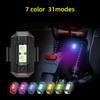 Motorcycle Lights Drone Strobe Light USB LED Anti-Collision Bike Aircraft Night Flying Mini Flashing Warning Signal Light