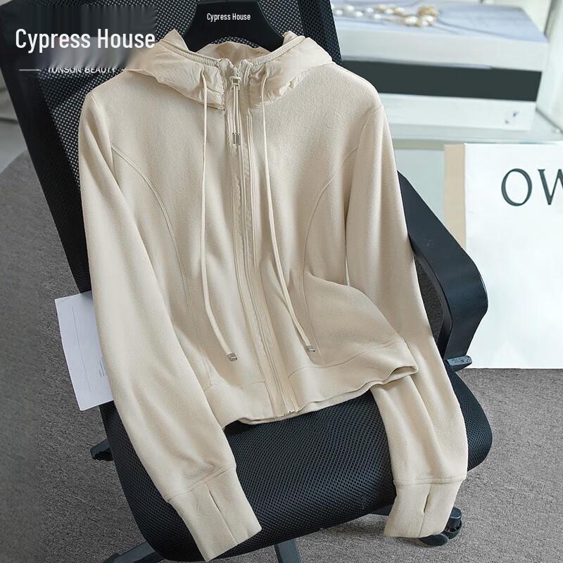 

Женская повседневная куртка с капюшоном и длинными рукавами L