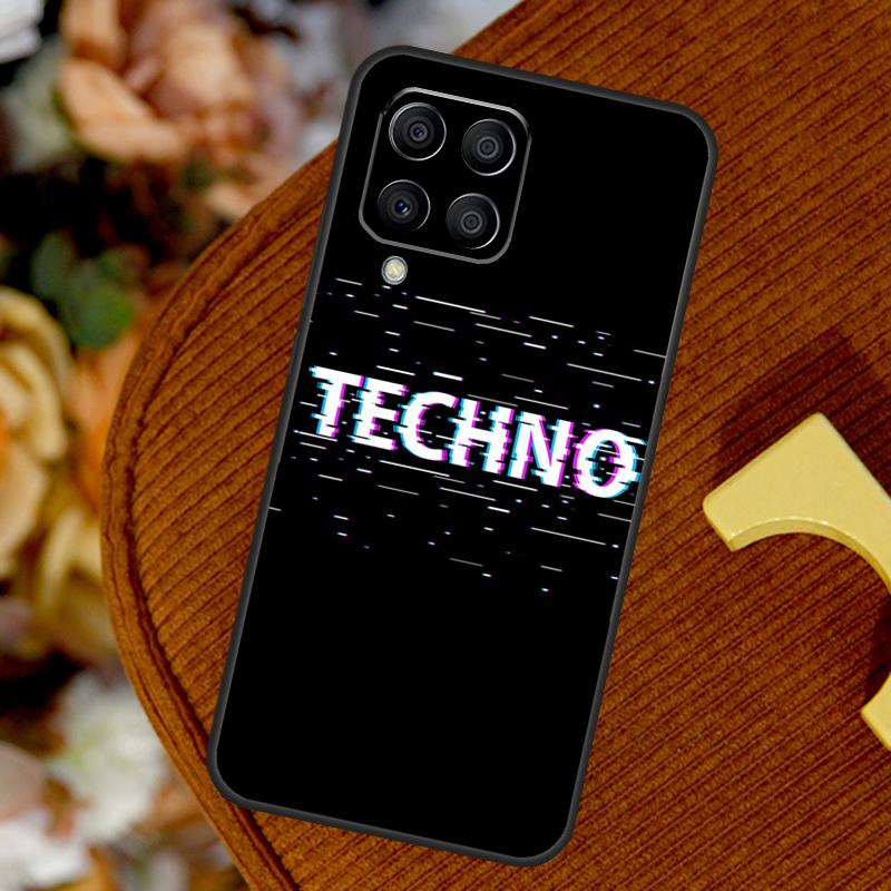 Love Techno Music Quotes For Samsung Galaxy M32 M52 M12 M55 M15 M13 M23 M33 M53 M20 M21 M51 M34 M54 M30s M31s Case
