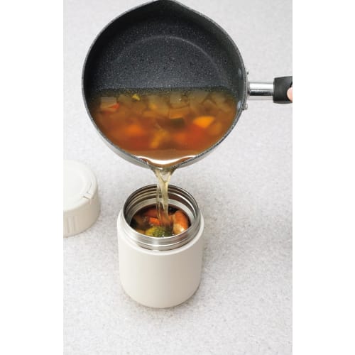 Kakusei Mini Milk Pan, 16cm, Gas/Induction Compatible, Marbled Interior, Non-Stick, Easy to Clean, Rock'n Marble RM-12, Gray