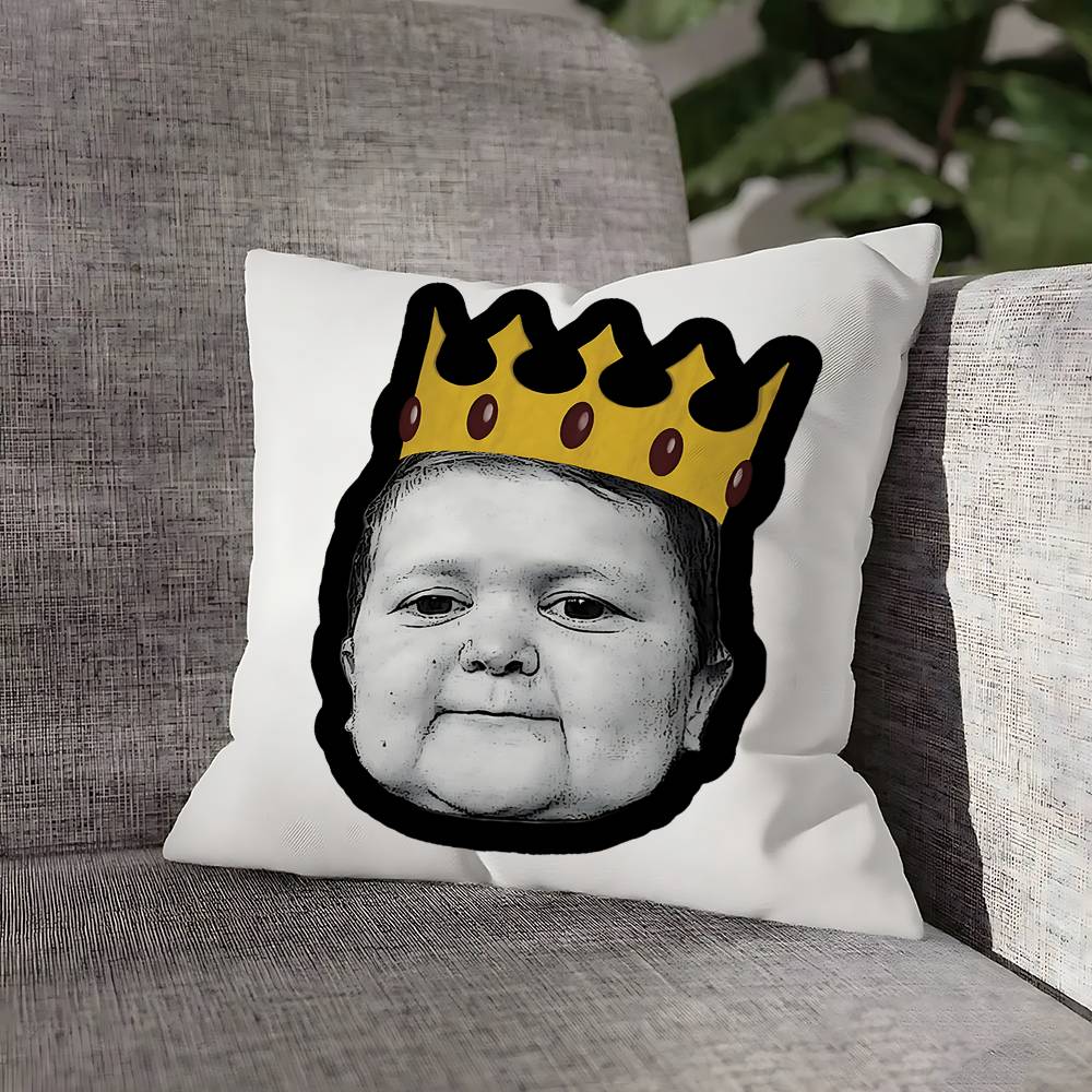 Hasbik Hasbulla Meme Throw Pillow Case For 45cm 40cm 55cm 50cm 30cm Square Car Pillowcase Shell