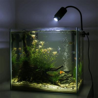 Versatile 3/12 W Fish Tank Clip Lamp Rotatable Flexible Bendable LED Aquarium Light Waterproof Dimming Grow Light Aquatic Plants