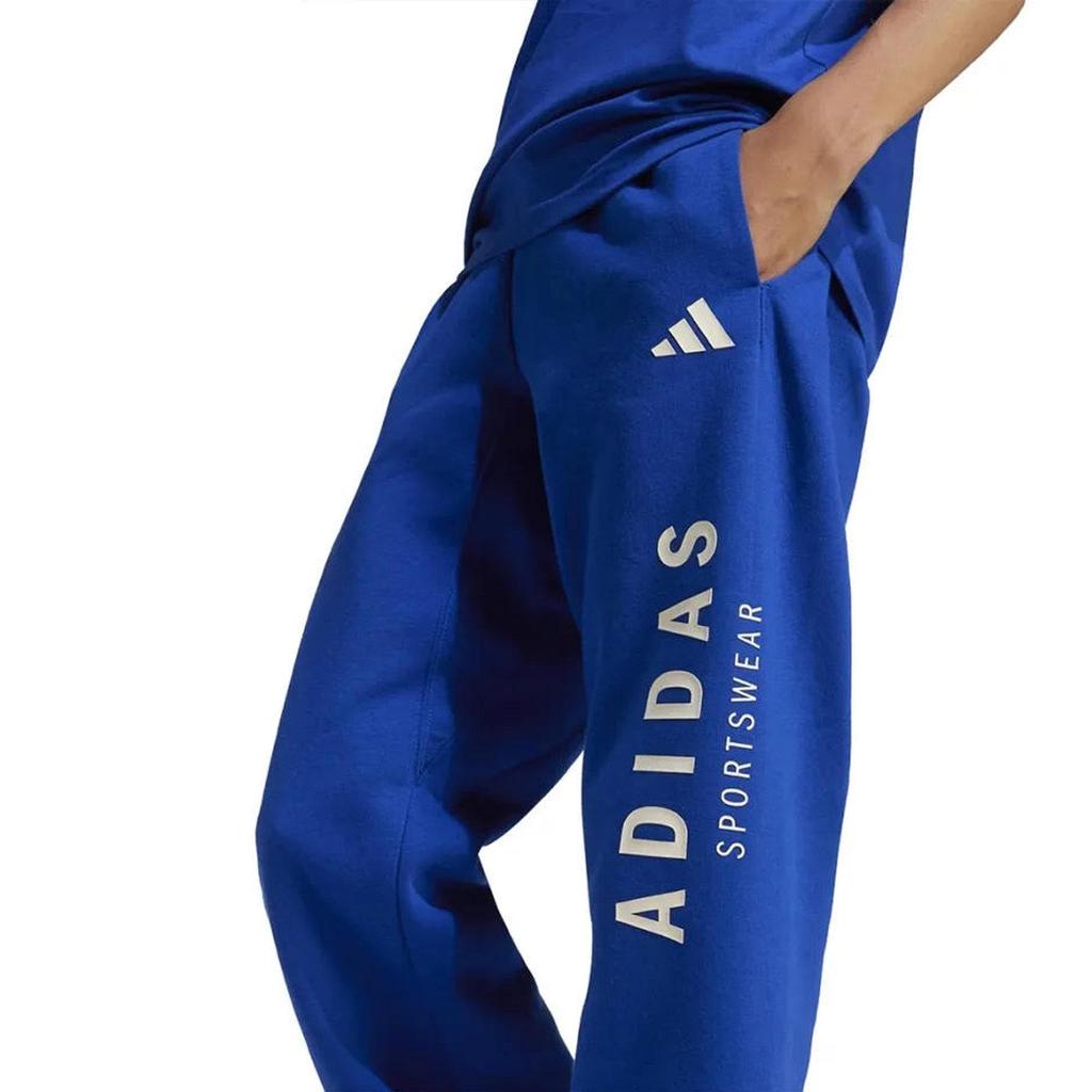 Sweatpants ALLSZN GFX Boys KPH34 Team Royal Royal White 140 [Adidas] Blue/Team Blue/Off (JC7613)