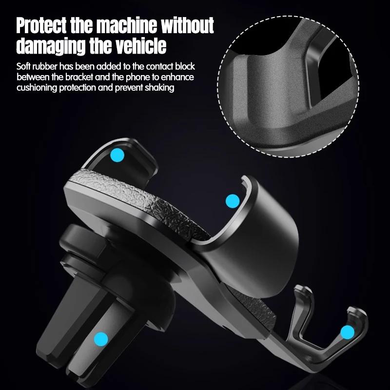 Schwerkraft Auto Halterung GPS Handy Halter Lüftungsklemme Montage Für Lexus GS IS LS500h ES260 ES300h RX350h NX260 UX260 RZ450e